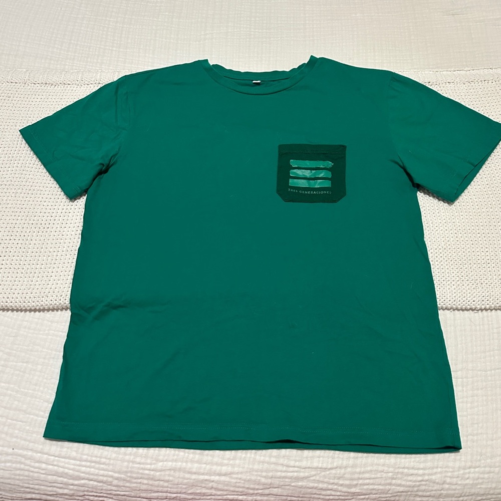 Dark Green with front pocket shirt